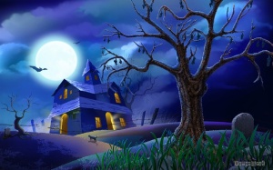 halloween-wallpaper-haunted-house